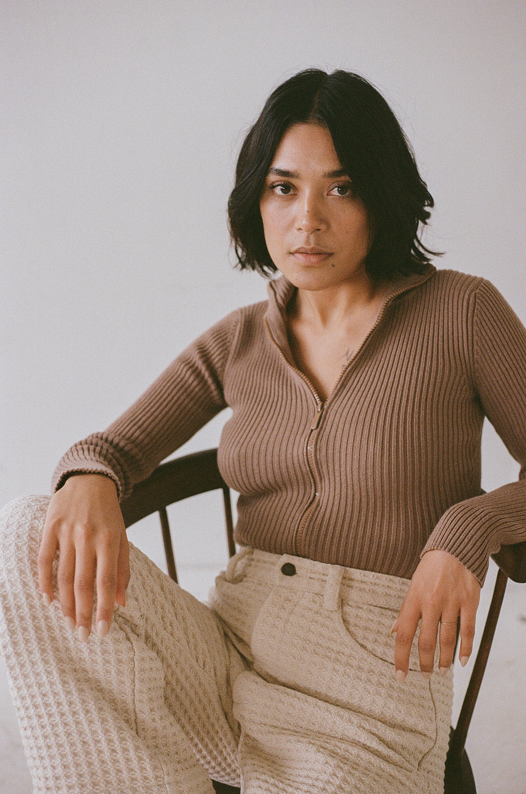 Knit Zip-Up Bodysuit | XS-3X – Soluna Collective